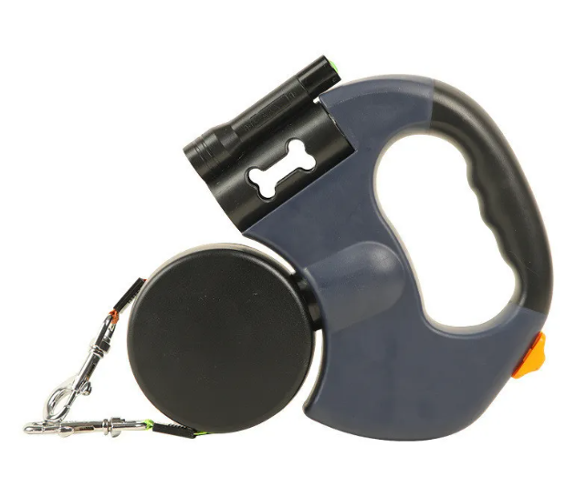 Retractable Double Dog Leash – Two 3 m (9.8 ft) Leads, One Handle | Zoomie & Co.