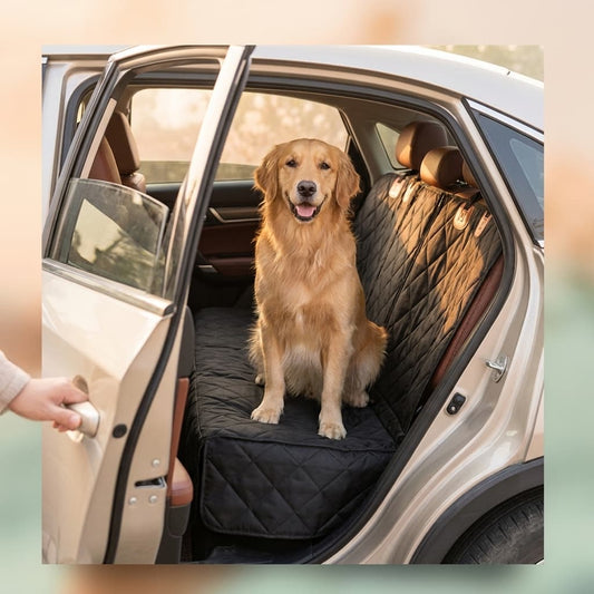 Waterproof Dog Car Seat Cushion with Non-Slip Base | Zoomie & Co.